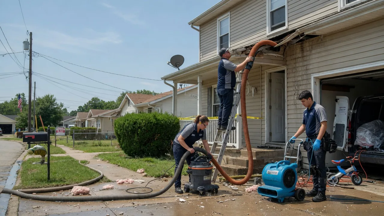 Water Damage Restoration in Fredericktown, OH near me
